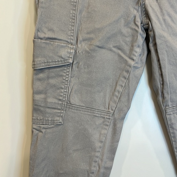 REWASH Women’s Denim Pull on Drawstring Cargo Joggers Sz(M)Gray(Buy Now Only) - Picture 4 of 6